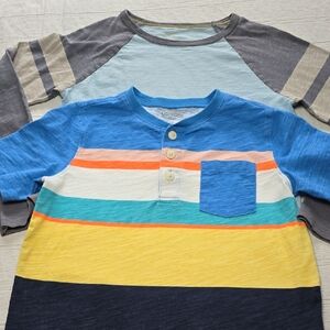 OshKosh B'Gosh (Size 12) and Mini Boden SEE NOTES (Size 9-10) Boys Tee Shirts